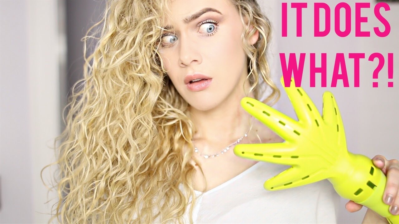 How to Diffuse Wavy/Curly Hair | Devafuser