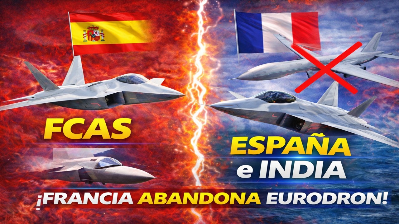 ¿FCAS ESPAÑA E INDIA? ¡FRANCIA ABANDONA EURODRON!