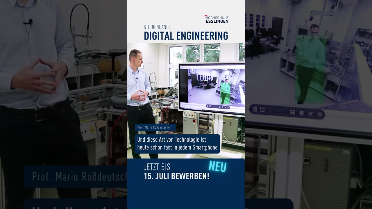 #DigitalEngineering - Studium an der Hochschule Esslingen