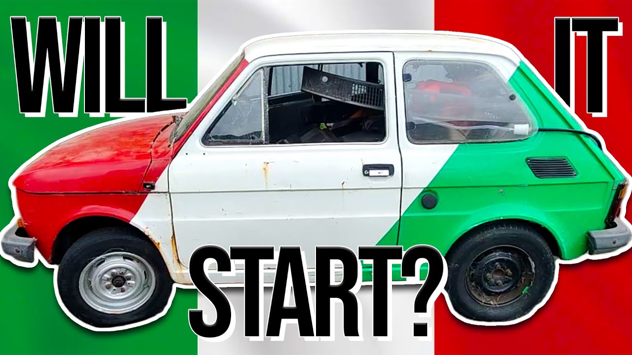 Will it start after 21 years off the road? Fiat 126 Barn Rescue Restoration