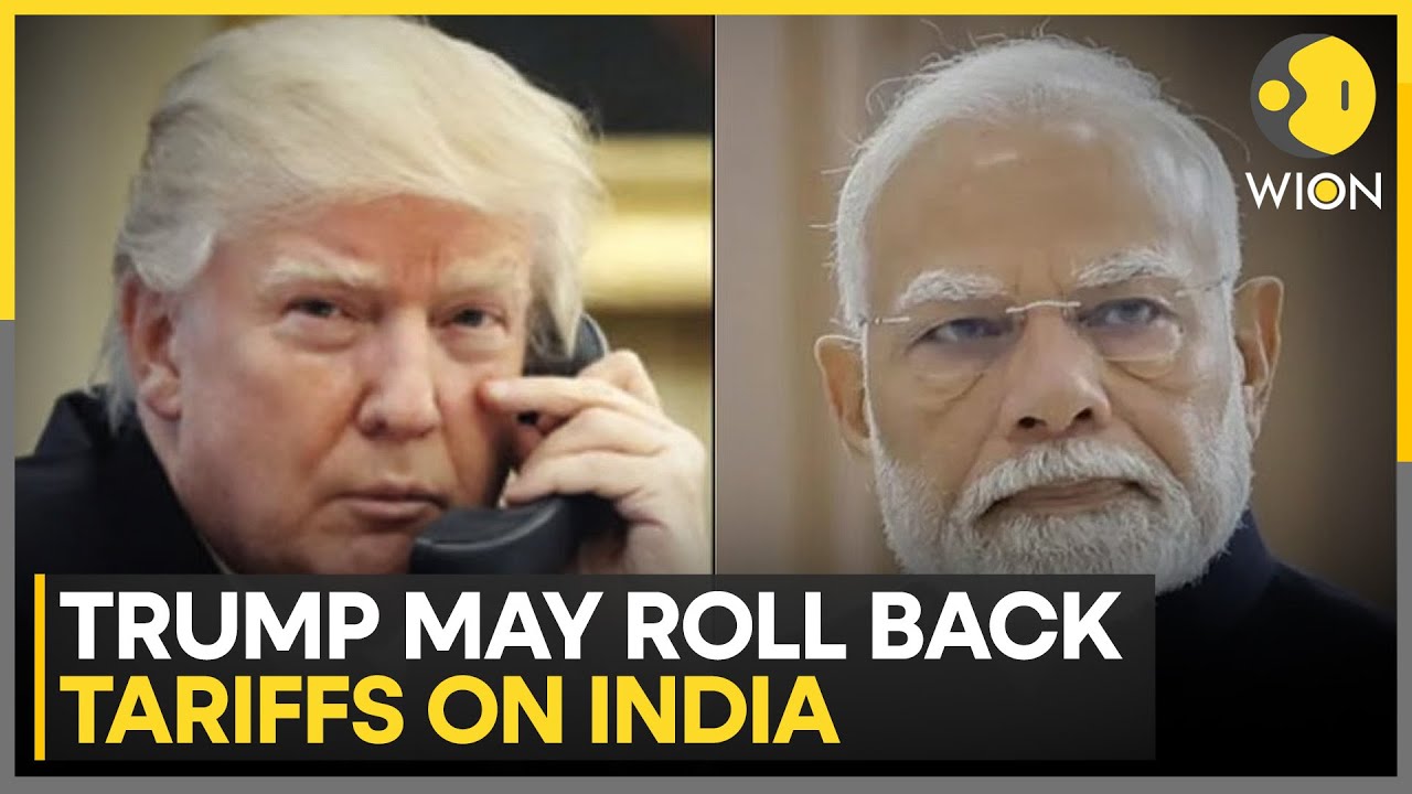 US Says It Will Roll Back Additional 25% Tariffs as Indian Scale Back Russian Crude Purchases | WION