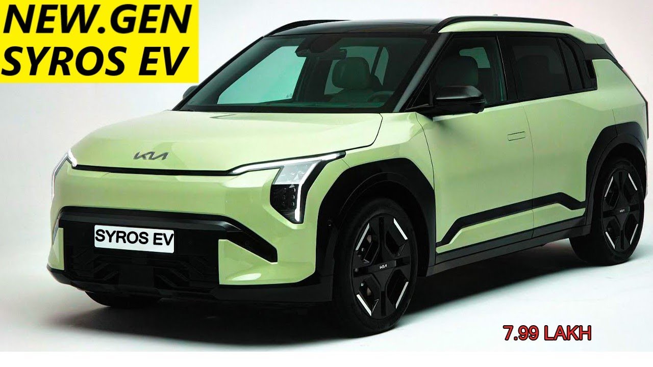 ALL NEW KIA SYROS EV SUV 2025 is HERE !!! ALL DETAILS WITH PRICE, FEATURES & RIVALS