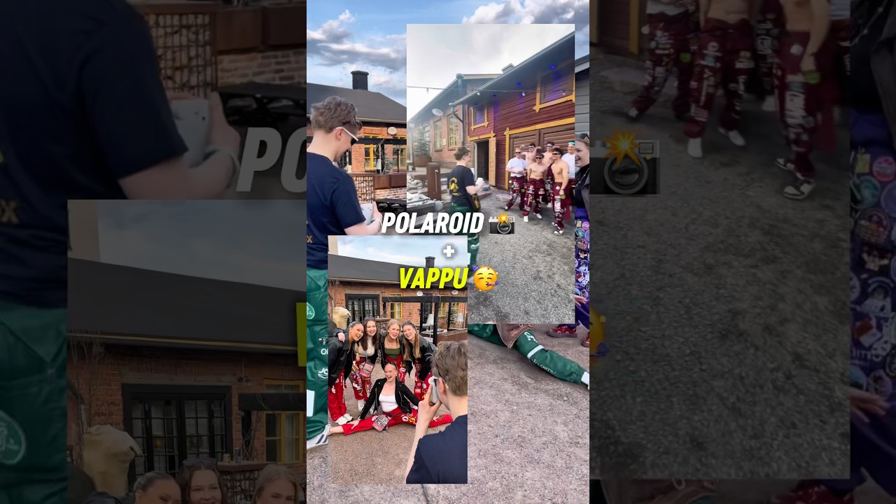 VappuAppro 2025 🎉 Noin 90 Polaroid-kuvaa ja huikea p&auml;iv&auml;! #muistox #tapahtuma