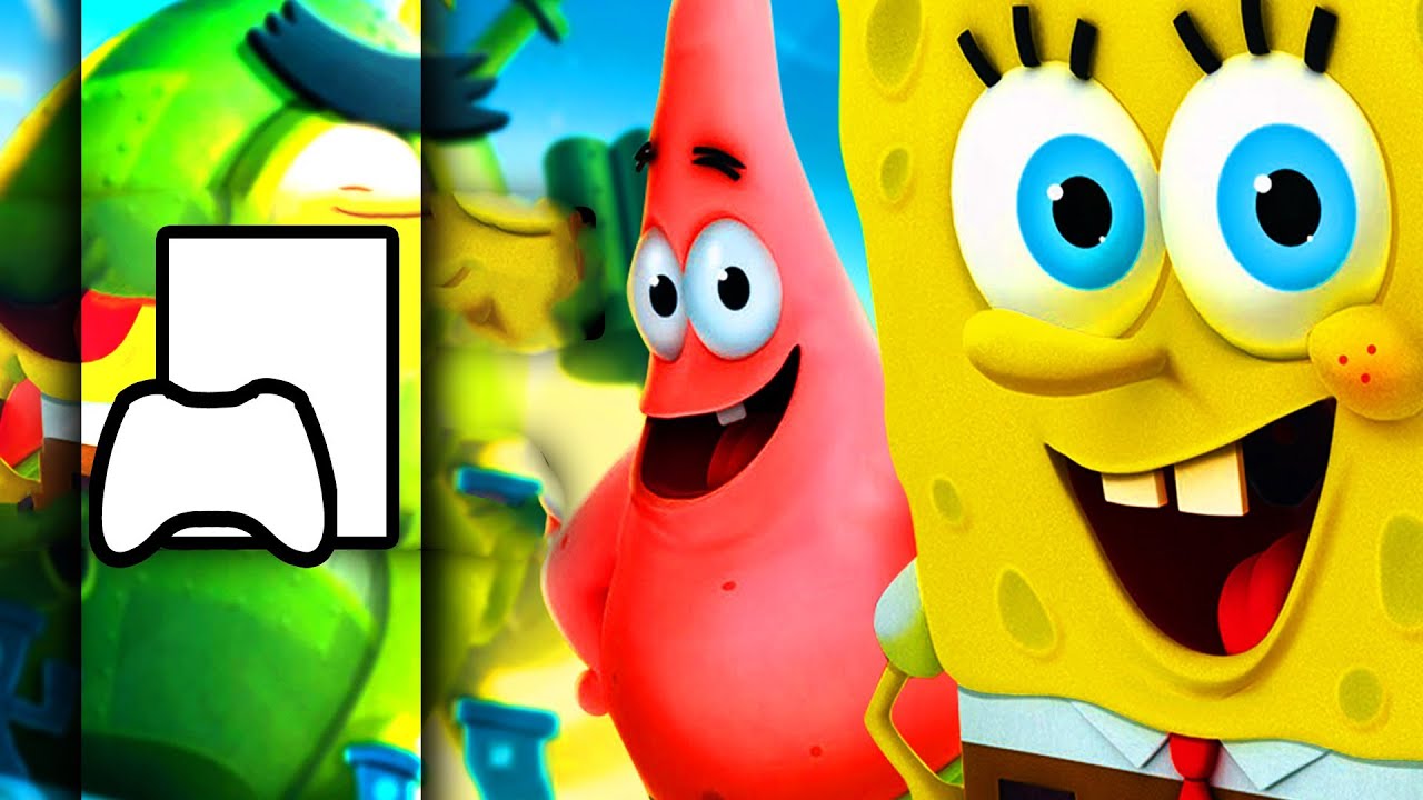 SpongeBob SquarePants Plankton's Robotic Revenge - Video Walkthrough [Complete Game]