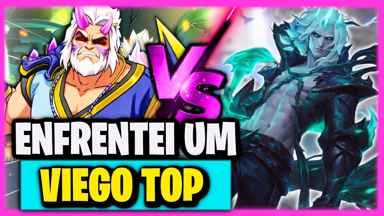 PEGARAM MEU NASUS, E CAI CONTRA UM VIEGO TOP | League of Legends | YORICK VS VIEGO