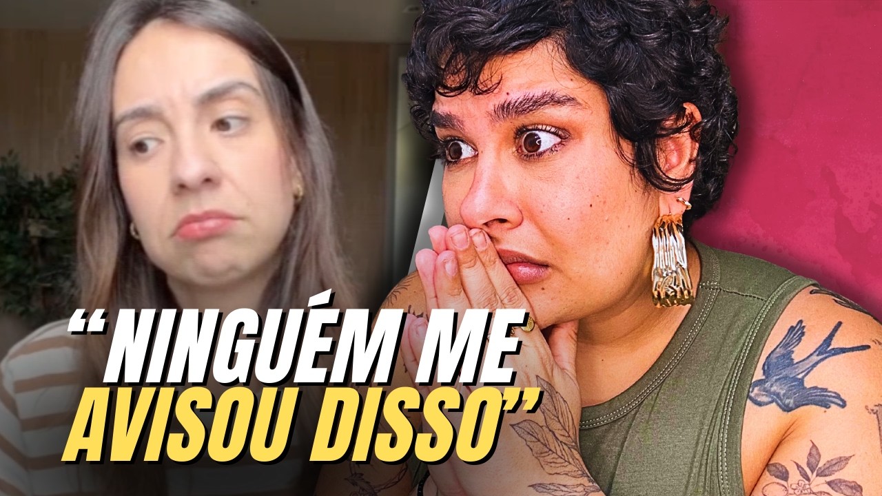 TIVE QUE TIRAR MEU SILICONE ÀS PRESSAS