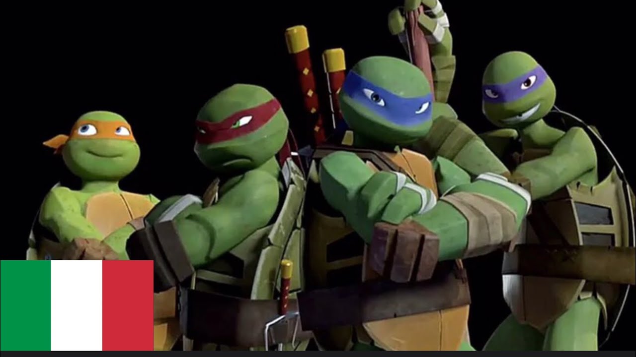 TEENAGE MUTANT NINJA TURTLES sigla in italiano