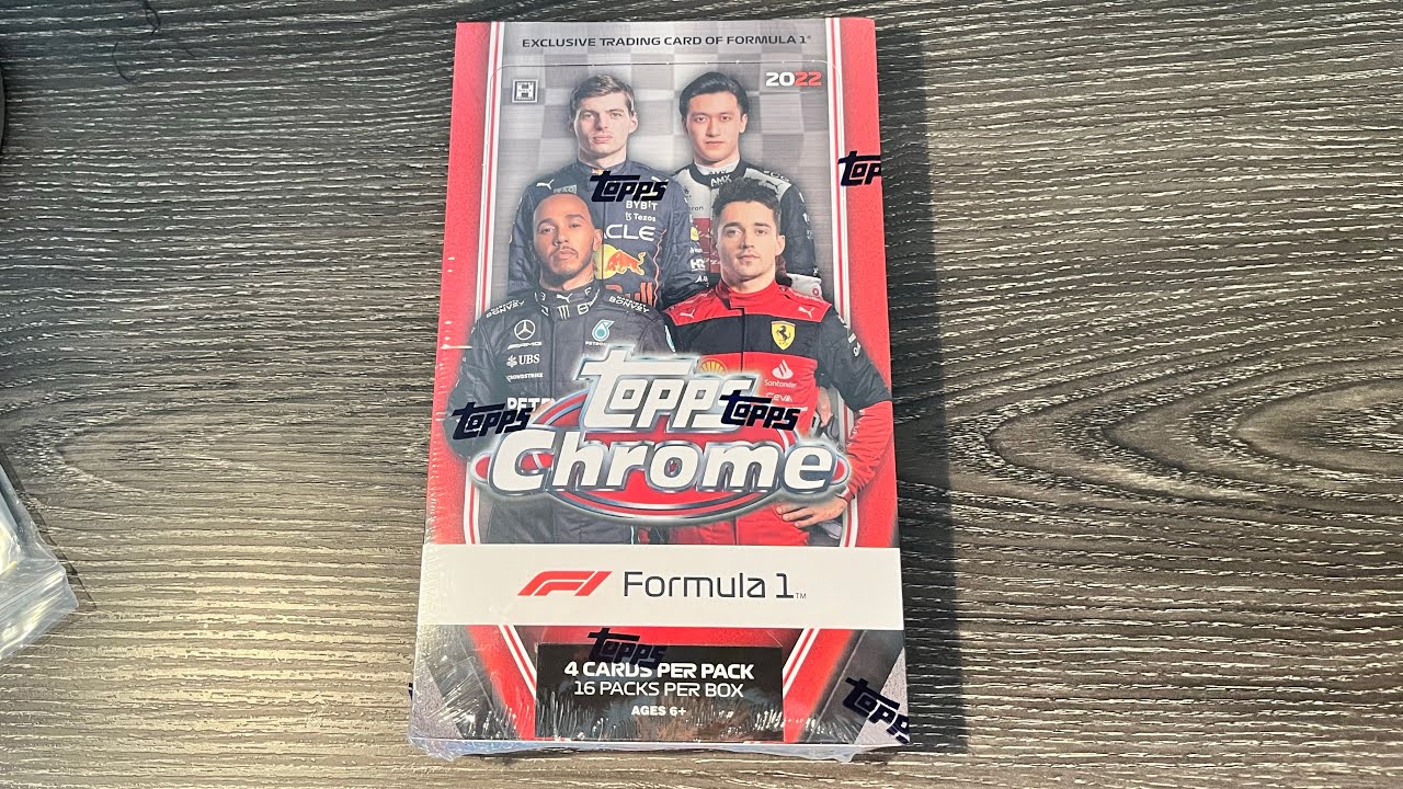 2022 Topps Chrome Formula 1 Hobby Box (lite)!!! Big refractors!