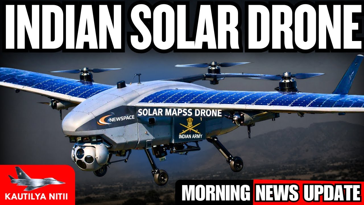 How India&rsquo;s Solar Powered Drone Will Change Border Surveillance Forever