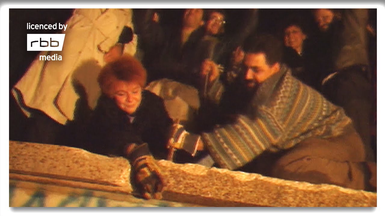 Mauerfall 1989 | Seltene Originalaufnahmen aus Berlin