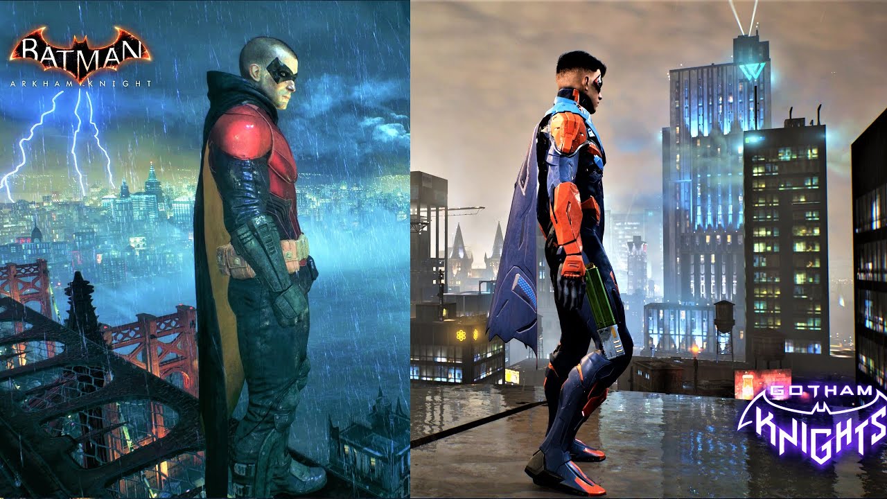 Gotham Vs Arkham Robin - Epic Stealth & Finishing Moves
