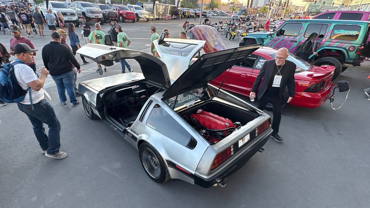 The Ferrari Delorean is back and this time running, ALL THE WAY FROM GEORGIA!