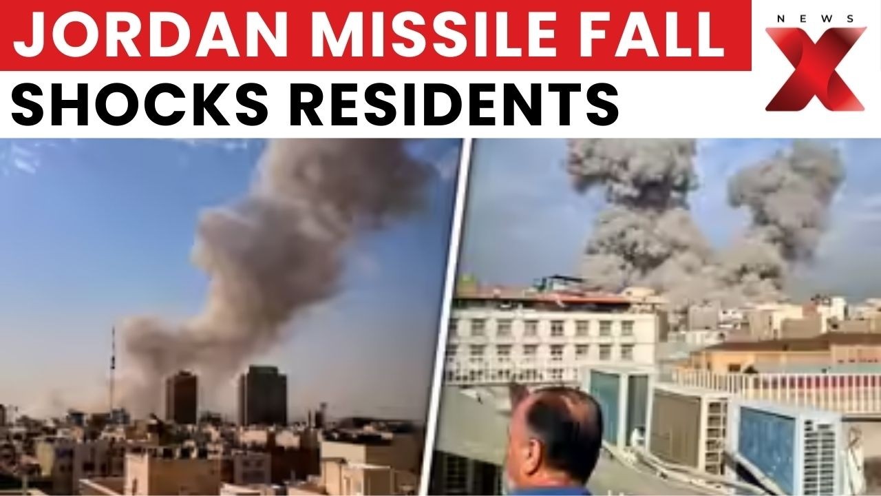 Jordan Interception Goes Wrong? Missile Falls in Civil Area | NewsX