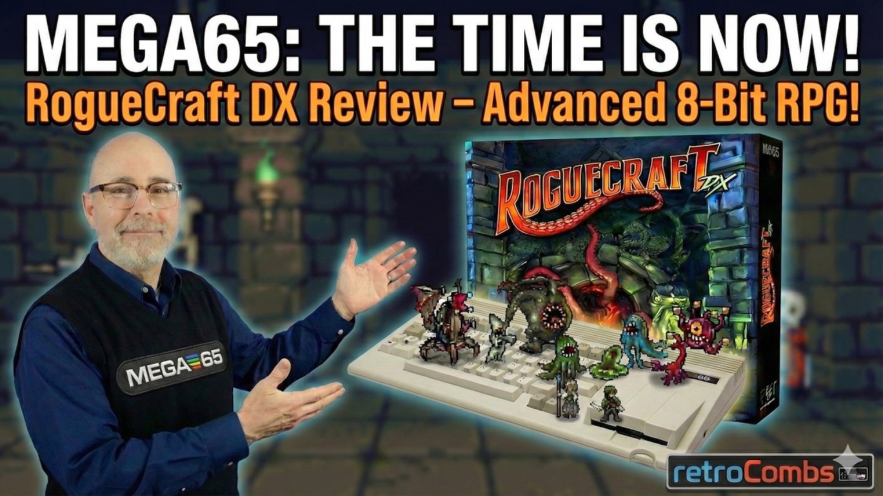 🐉️ From 4KB to 240 Colors: The Evolution of Roguecraft DX on the MEGA65