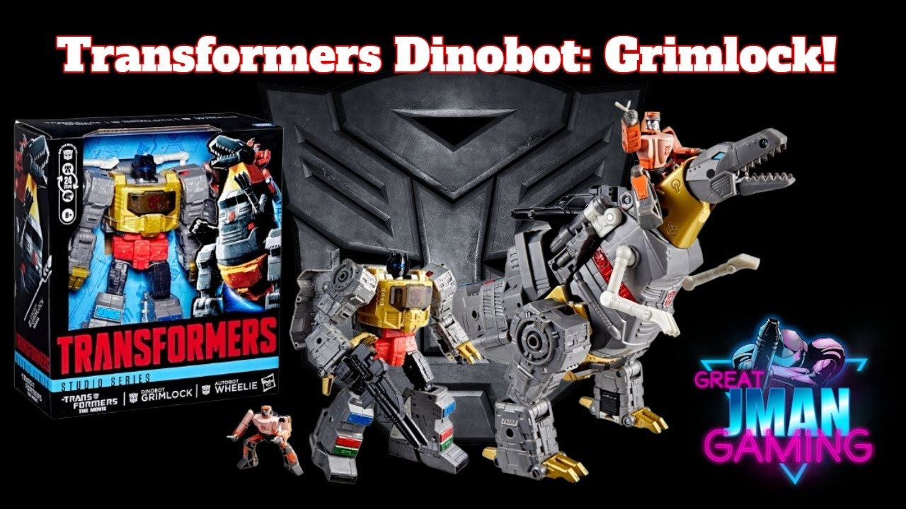 Transformers Studio Series 86 Grimlock Transformation | Leader Class Dinobot Grimlock