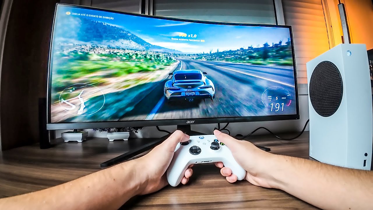 Jogando no Xbox Series S em 2024