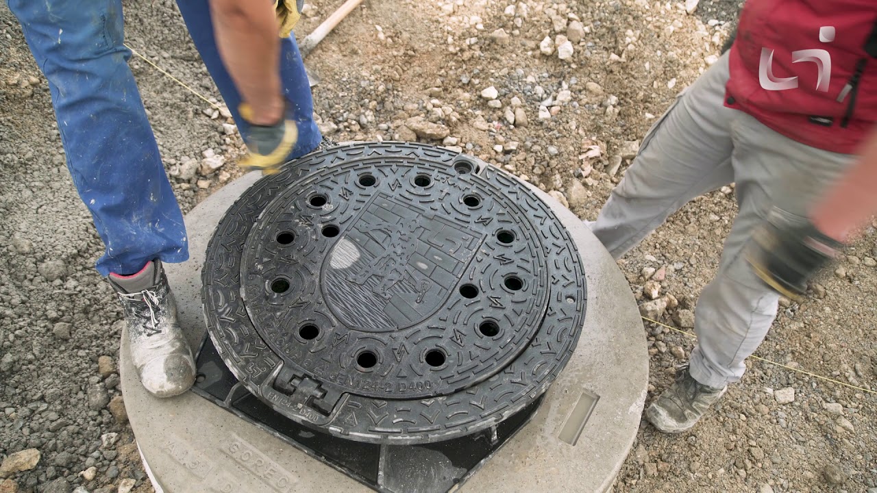 Installing Livar telescopic manhole covers - ENG