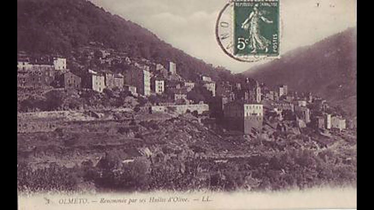 Diaporama d'Anciennes Cartes Postales &agrave; Olmeto en Corse dans la r&eacute;gion du Valinco
