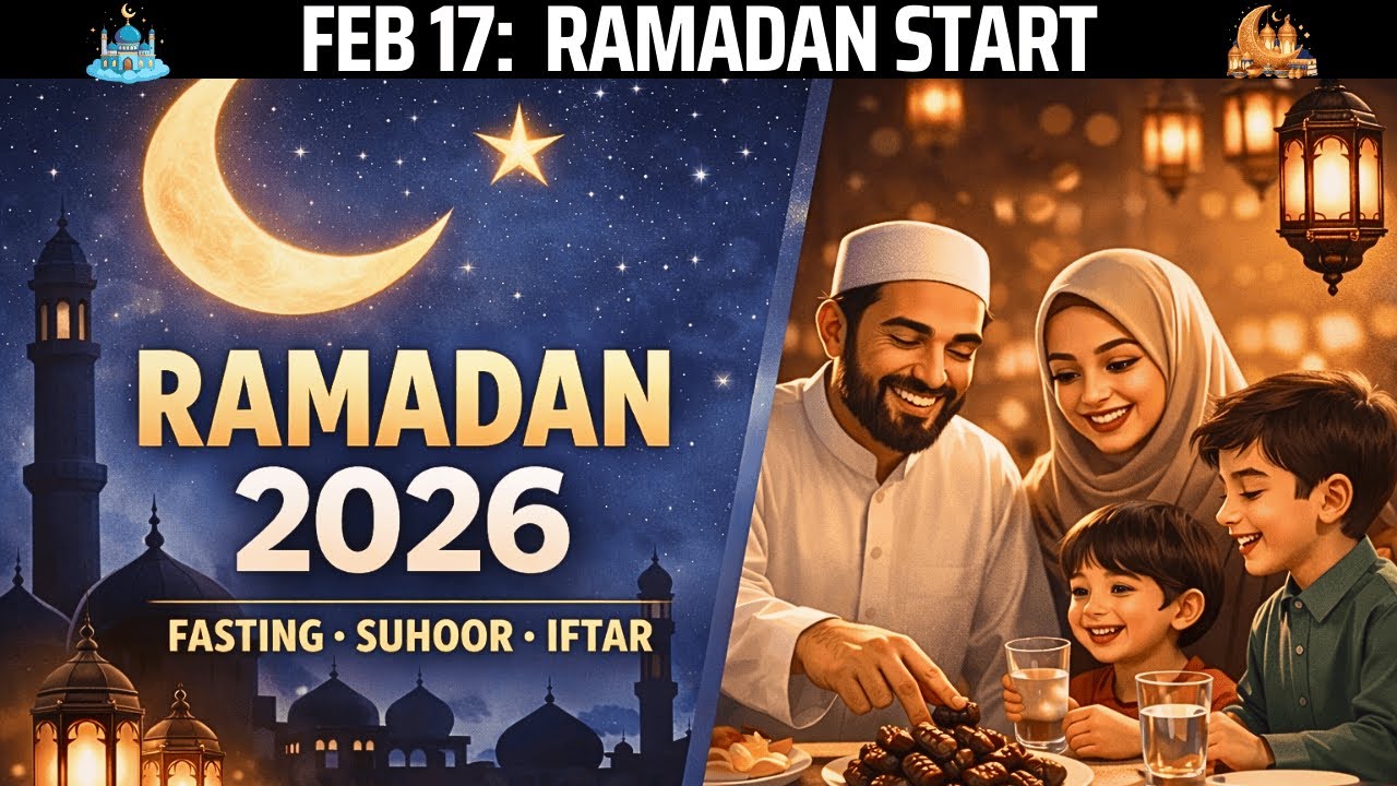 Days Behind Feb 17 Ramadan Start: History & Fact #ramadan #eid #رمضان