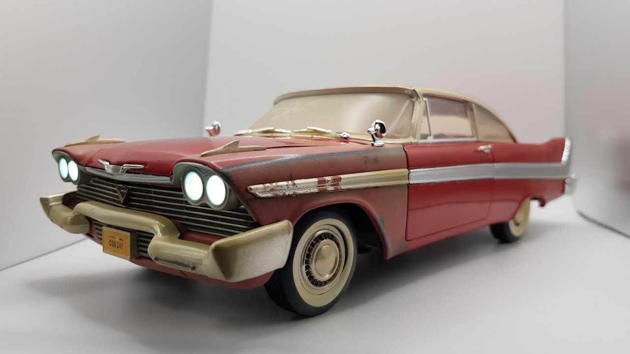 Présentation Plymouth Fury 1958 Christine [ Dirty restoration ] de chez Autoworld 1/18 FR
