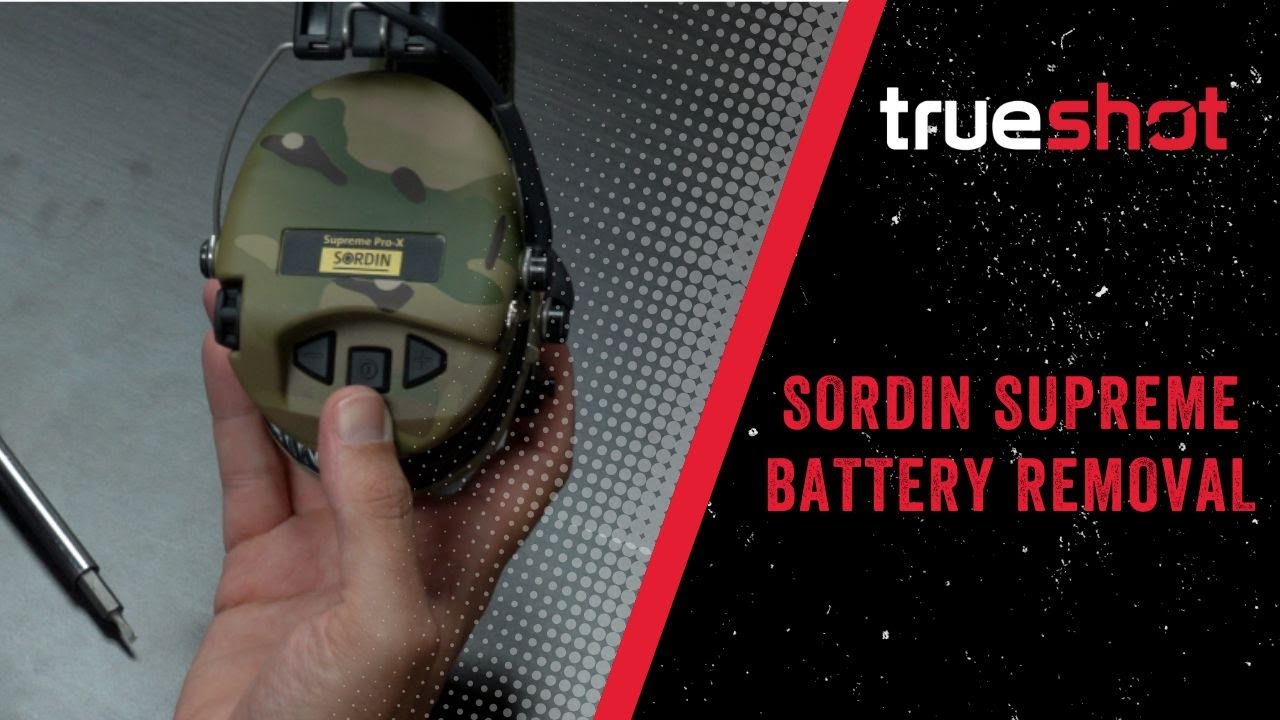 Пошаговое руководство: замена батареек в наушниках Sordin