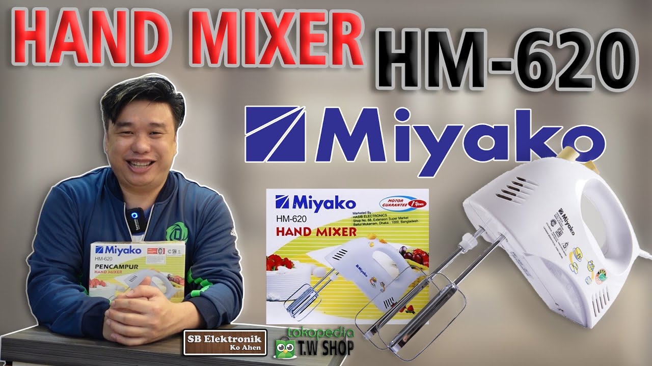 HAND MIXER MIYAKO HM-620 Best Seller Terlaris || Elektronik Murah Bogor,Depok