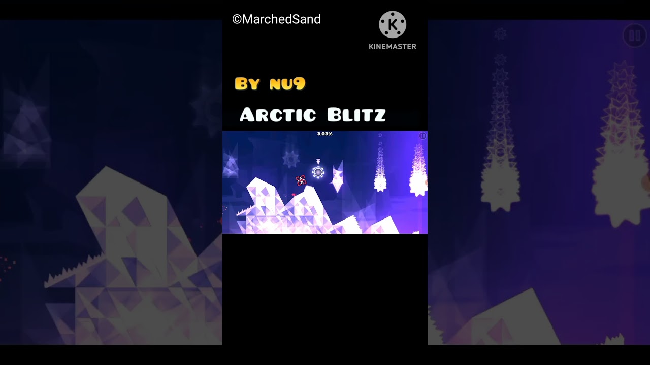 Arctic Blitz by Nu9 #geometrydash