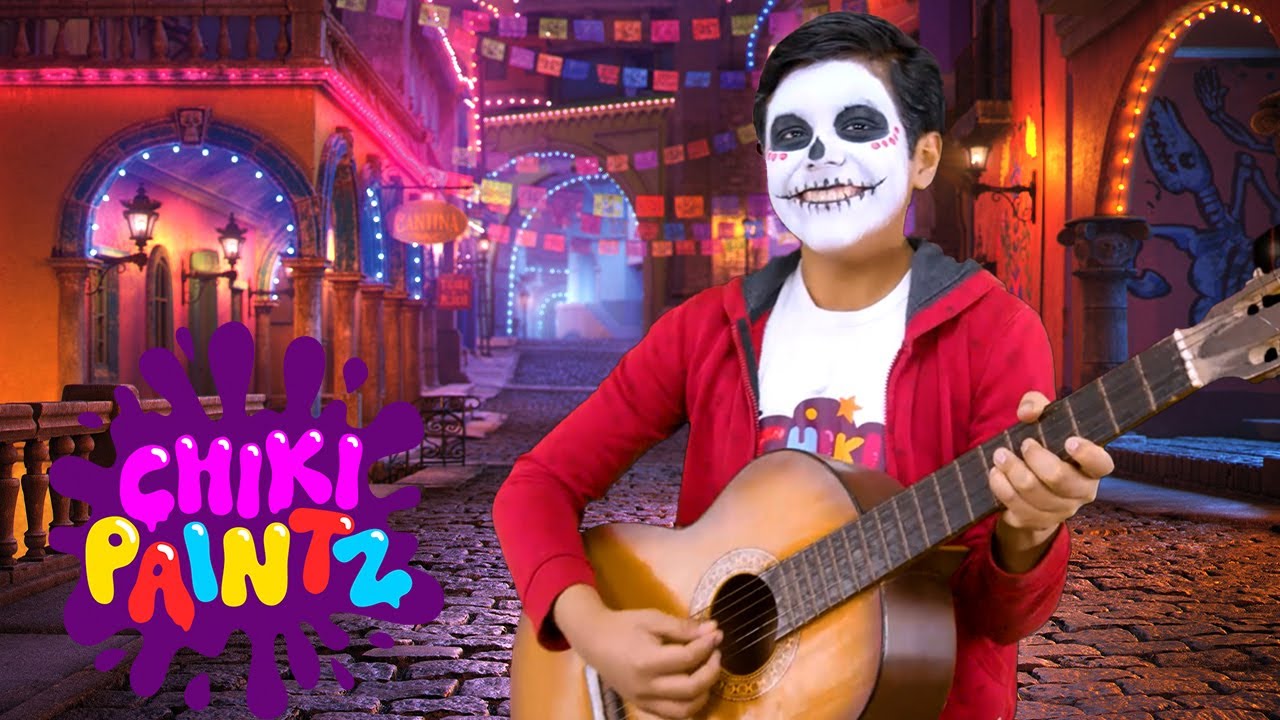 Coco | Face Paint for Kids by @ChikiToonz | @ChikiPaintz