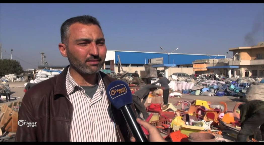 معمل إعادة تدوير النفايات بريف إدلب