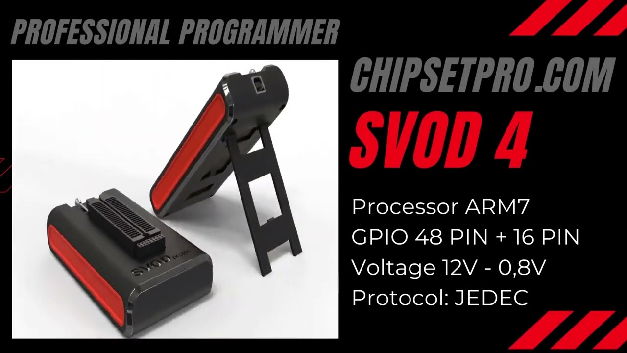 SVOD4 SVOD 4 Professional Programmer Review | ARM7 (480MHz) Upgrade vs SVOD3 for Embedded Systems