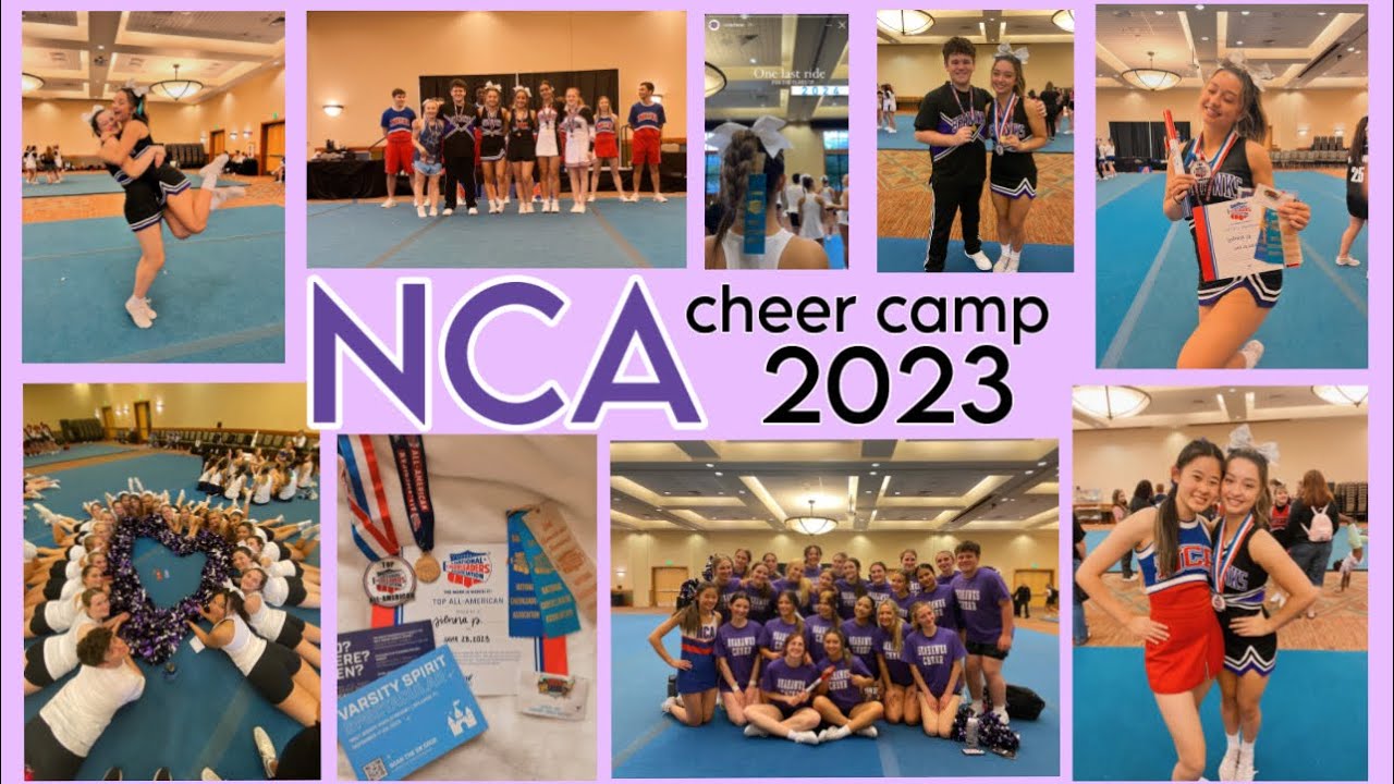 NCA Cheer Camp 2023 VLOG 🎉📣 - All American Tryouts/Top All American