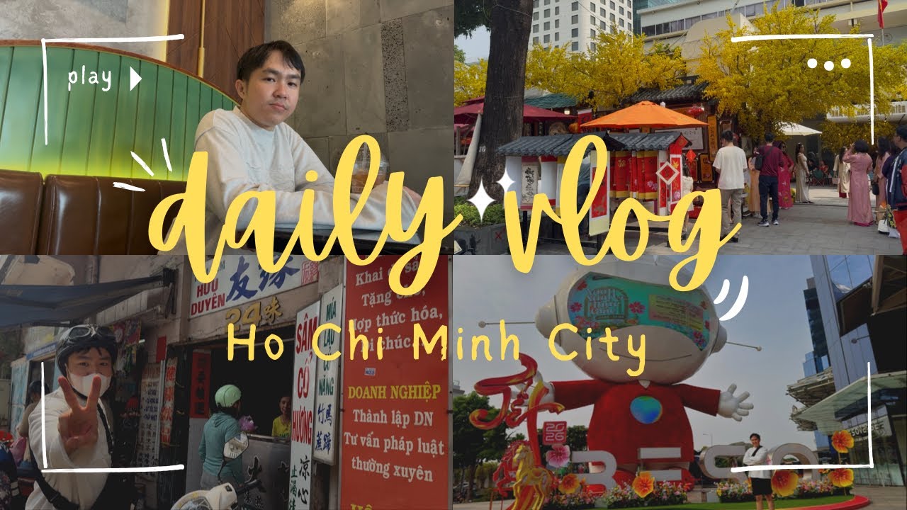 Vlog đi vòng quanh thành phố những ngày cuối năm 