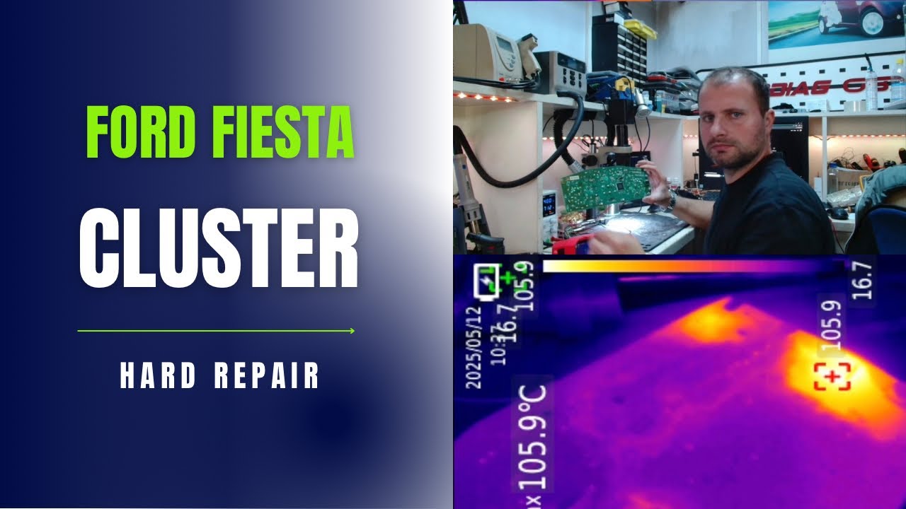 Ford Fiesta instrument cluster hard repair