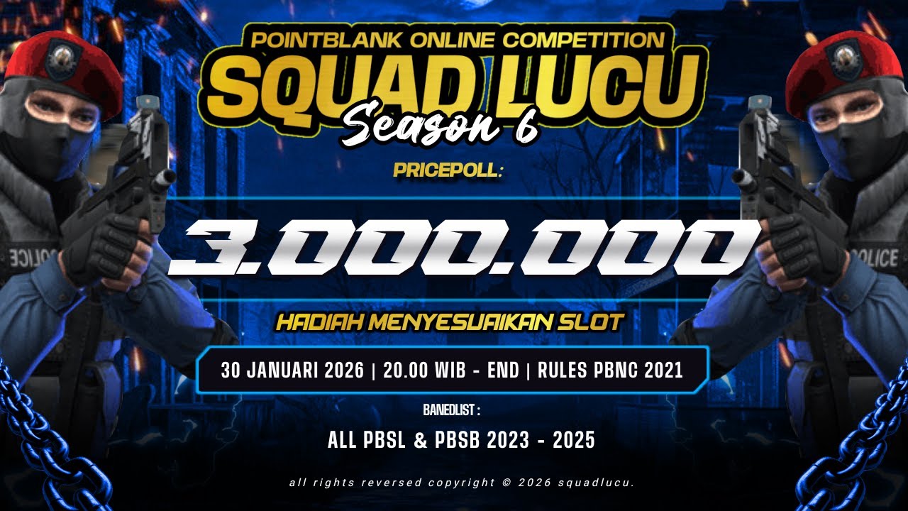 PBOC SQUADLUCU SEASON 6 (DELAY60s) #pointblankindonesia #mediashareon