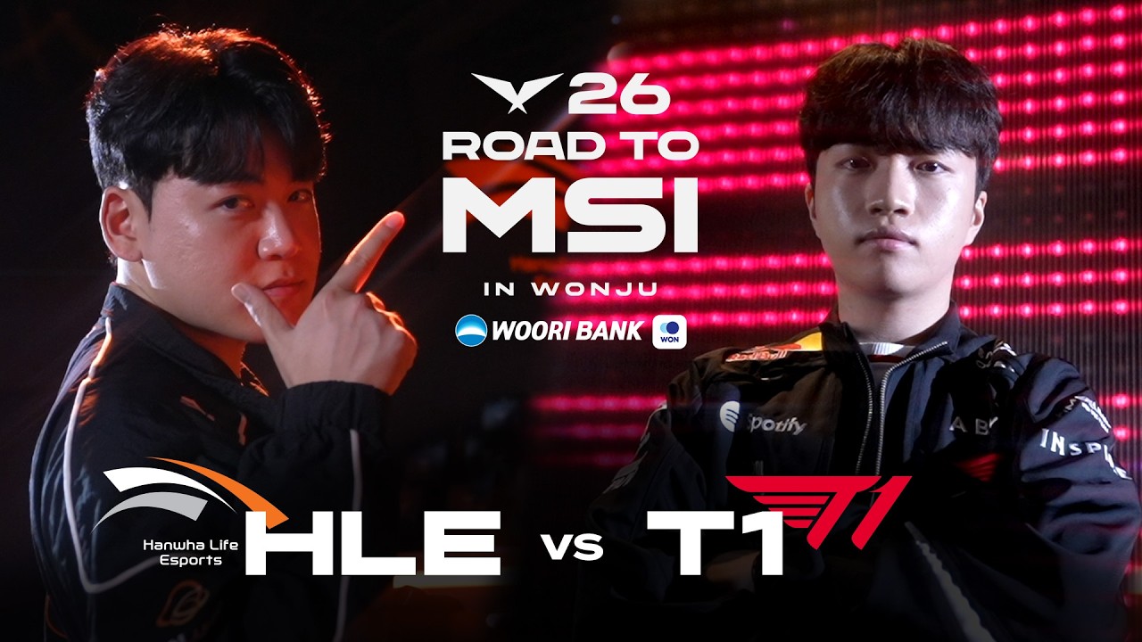 HLE vs T1 | Round 3 Match Teaser | 2026 LCK Road To MSI