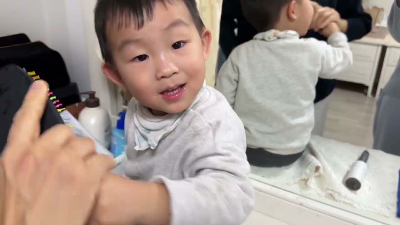 숨바꼭질 & ❤️이 넘치는 가족 (34개월 아셀  vs 14개월 이안)