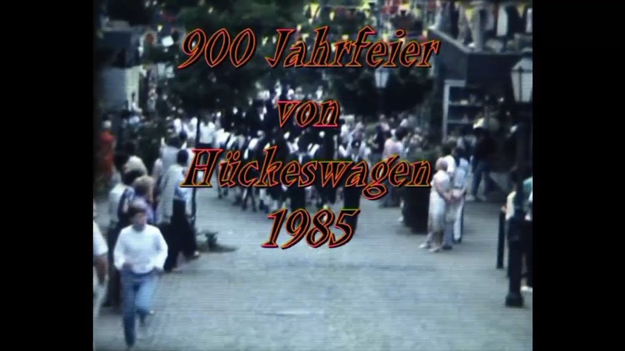 1985 - 900Jahre Hückeswagen Festumzug (kein Ton)