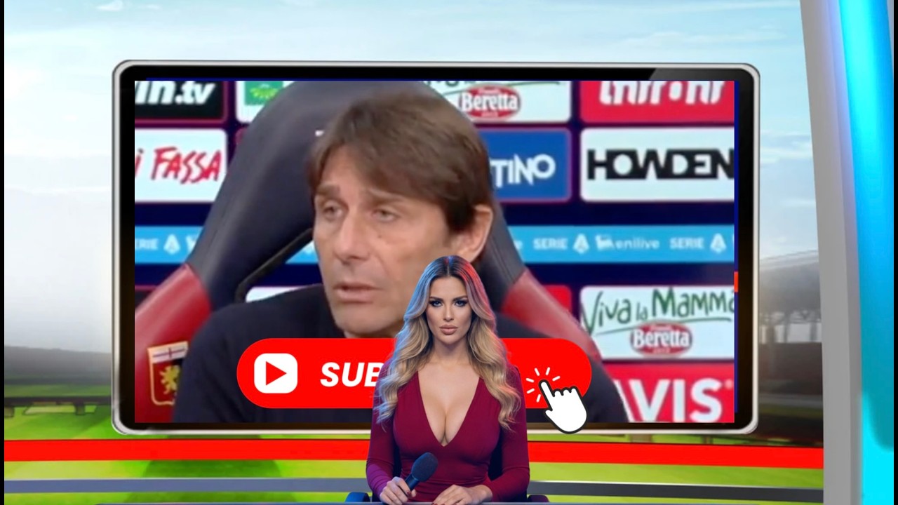 ANTONIO CONTE CONFERENZA POST GENOA NAPOLI 2-3: