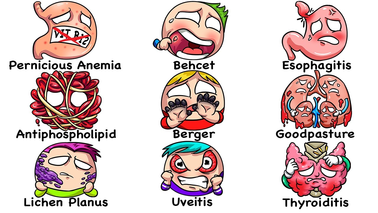 Every Autoimmune Disease Explained in 16 Minutes