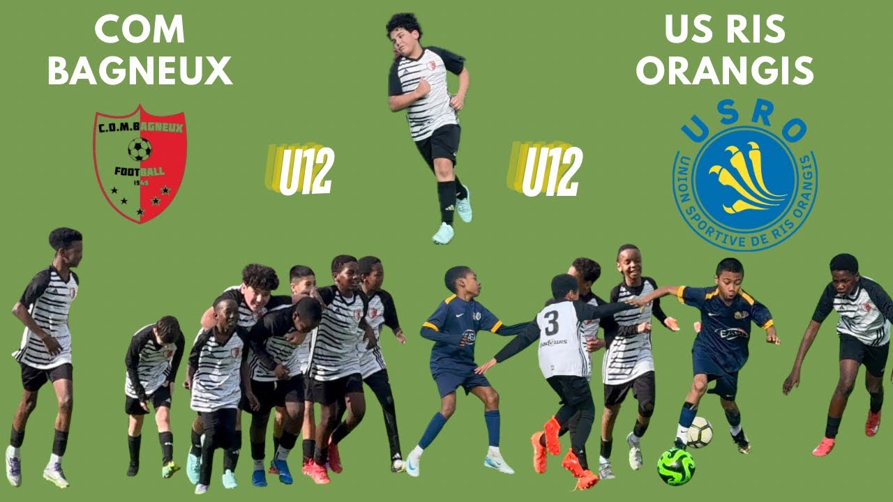 COM BAGNEUX  VS  RIS ORANGIS  U12 ( Match amical ) Foot &agrave; 11