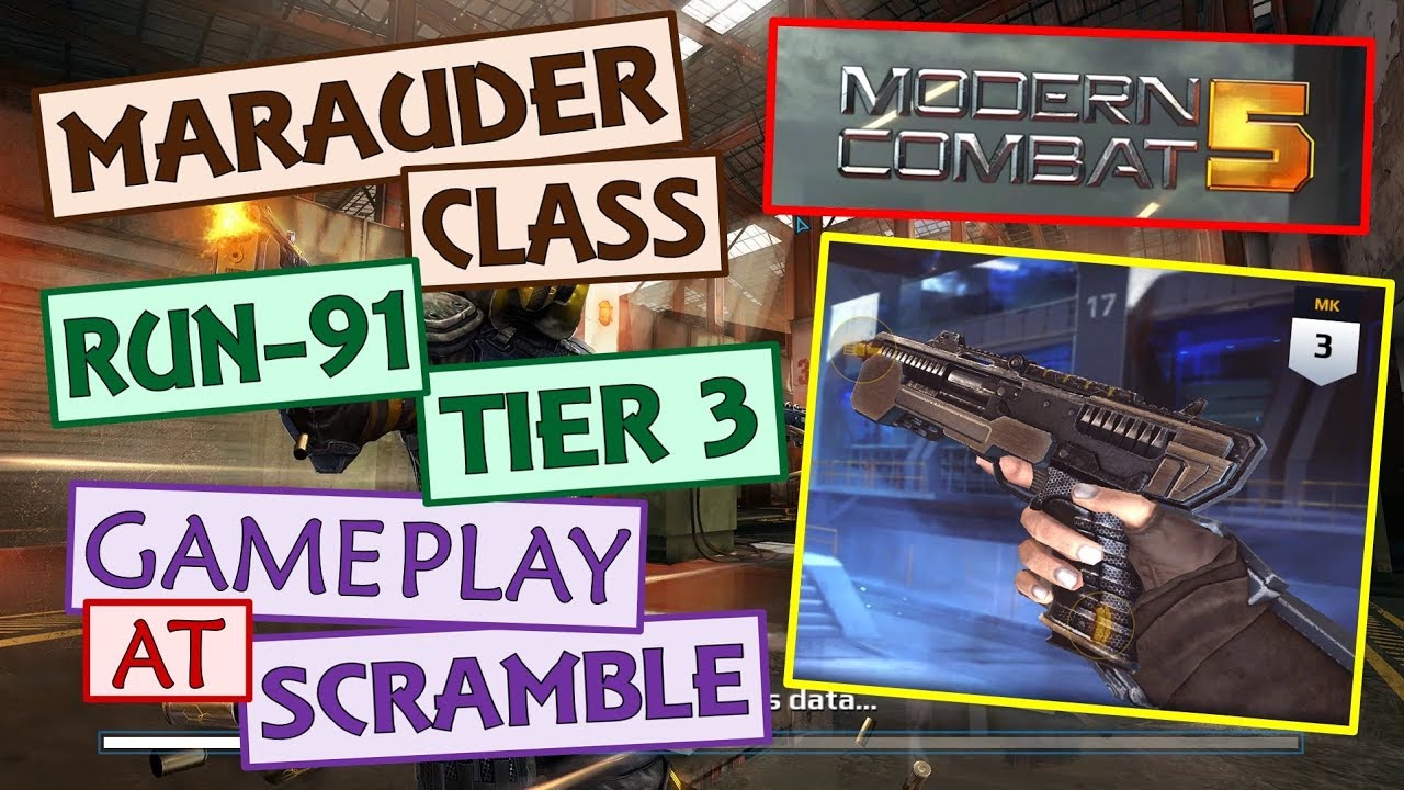 MC5 - MARAUDER Class - Gameplay of RUN-91 (Tier 3) - SCRAMBLE map