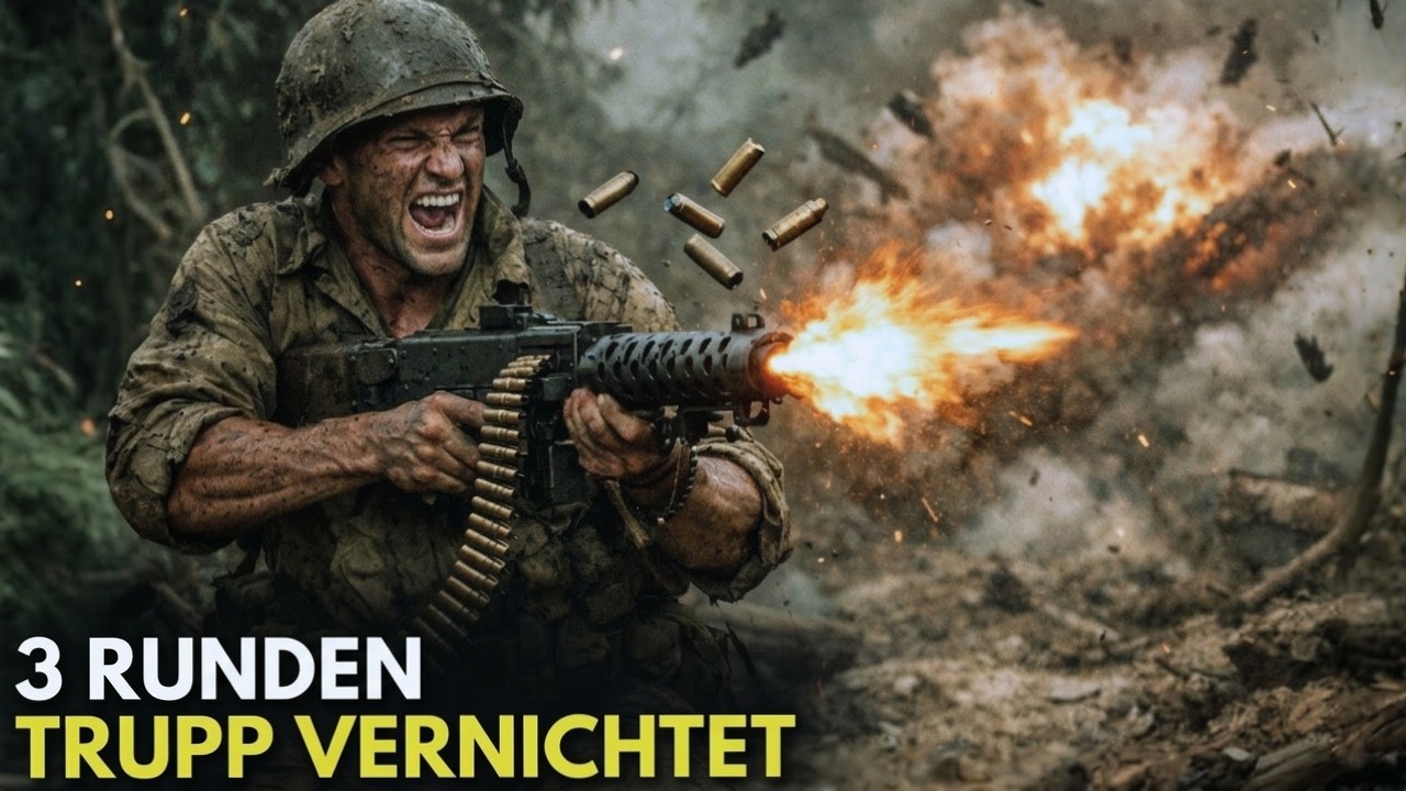 Als drei Schüsse aus der M1919 krachten – nannten die Deutschen es „Eiserner Regen“