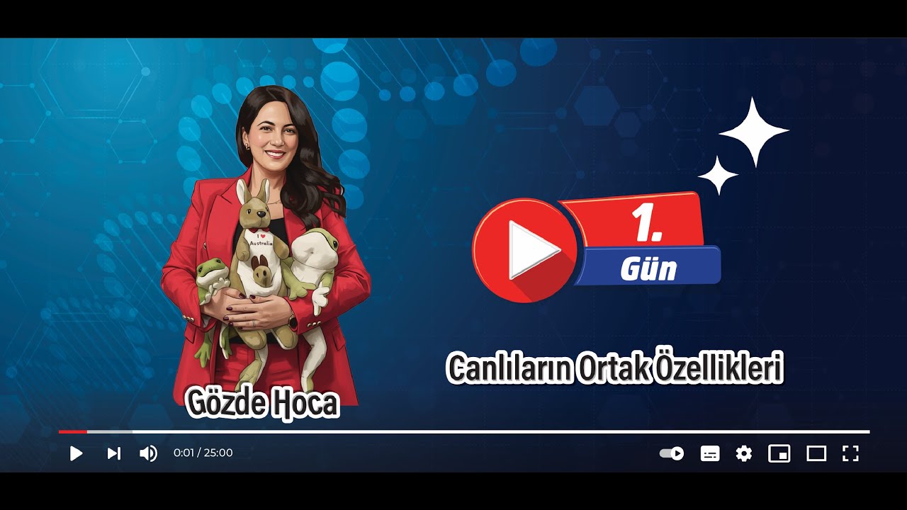 1.GÜN CANLILARIN ORTAK ÖZELLİKLERİ KONU ANLATIMI
