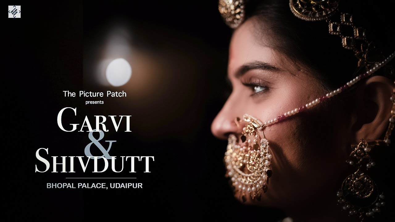 Garvi Shekhawat & Shivdutt Singh | Bhopal Palace, Udaipur| The Picture Patch