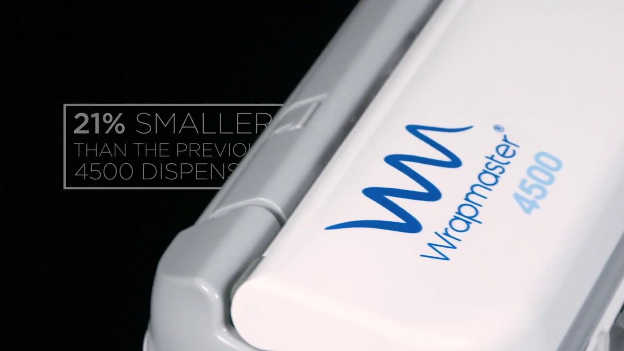 The new Wrapmaster 4500 dispenser