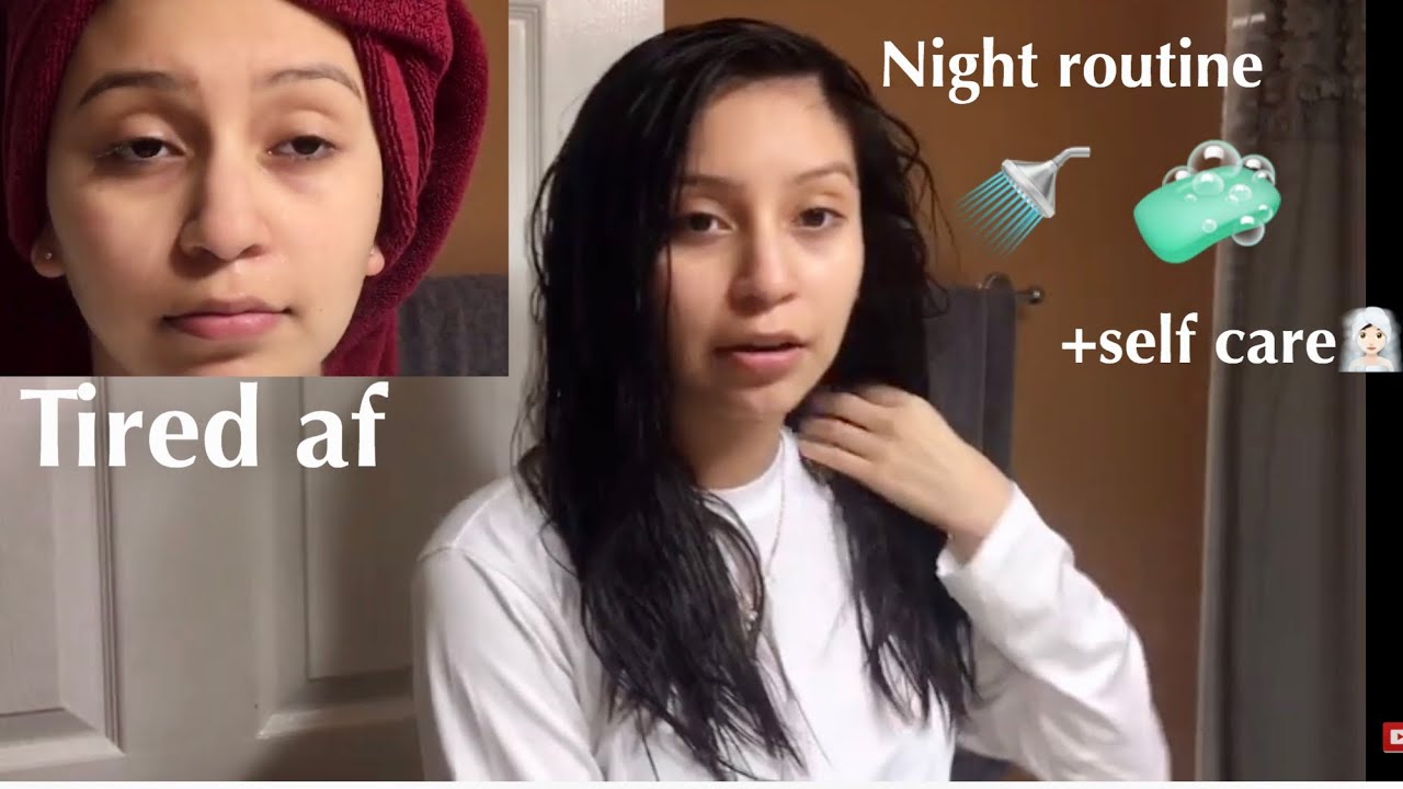 My night routine while pregnant ♡
