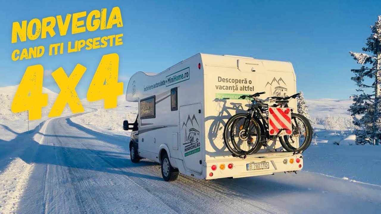 Ep6. Drumuri &icirc;nghețate in Norvegia🥶 Spre CERCUL POLAR cu autorulota