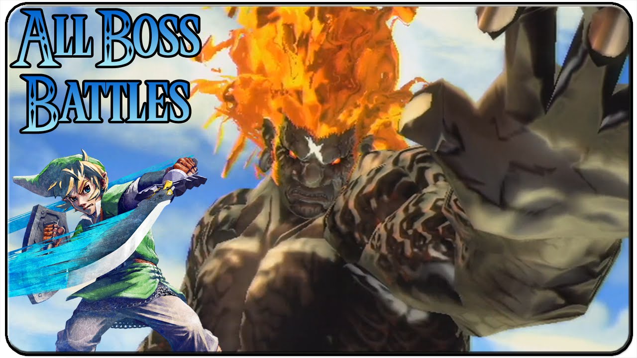 The Legend of Zelda Skyward Sword All Bosses