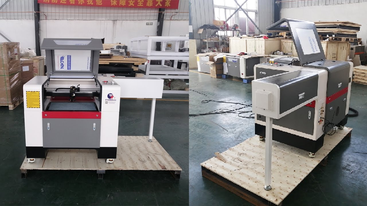 starma cnc laser 6040 600x400mm co2 laser engraver cutting with EFR F6 130 150w