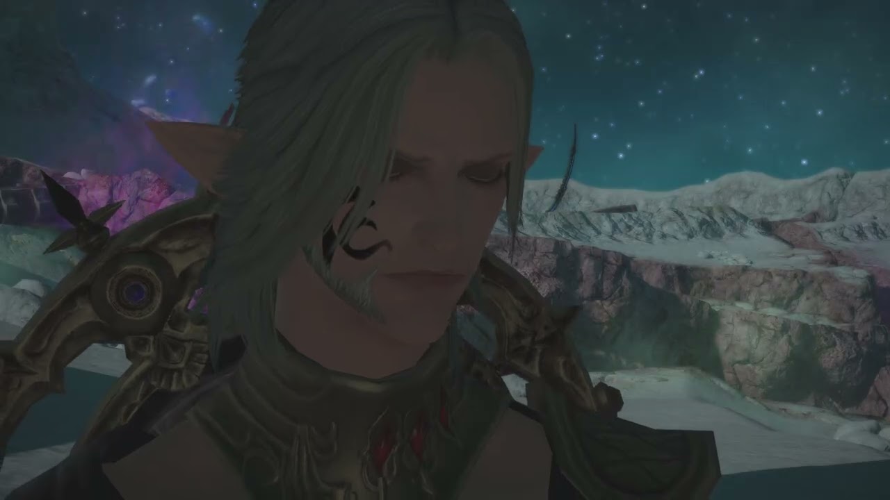 FINAL FANTASY XIV Endwalker Cutscene: Talking with Urianger